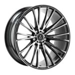 Axe CF2 black polished wheels