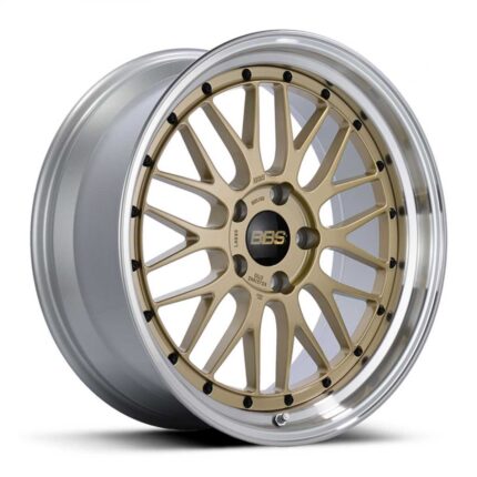 BBS Le-Mans (LM) Gold with polsihed rim