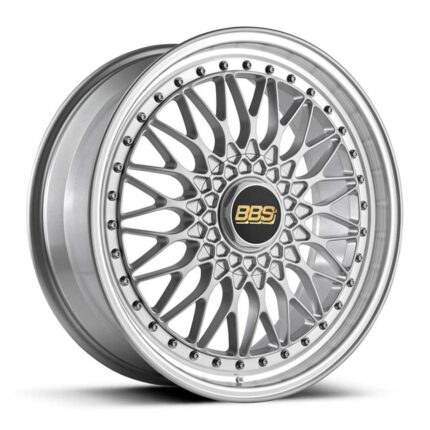 BBS Super RS Brilliant Silver withPolished Rim