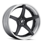 Forgiato Aggio-ECL Wheels black white