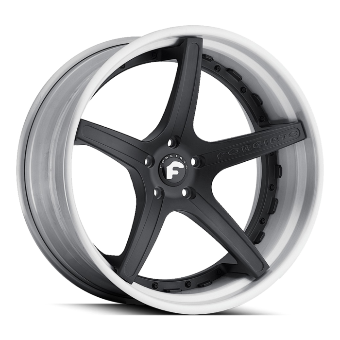 Forgiato Aggio-ECL Wheels black white