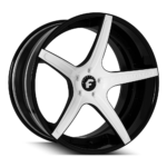 Forgiato Aggio-ECL Wheels black white colored