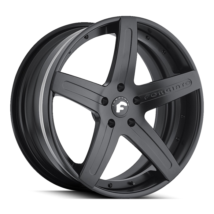 Forgiato Aggio-ECL Wheels black white line