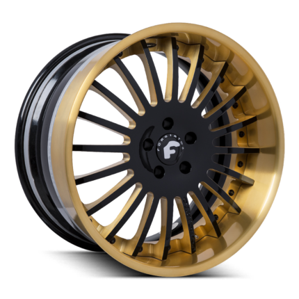 Forgiator Andata Wheels Black Gold Colored