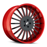 Forgiator Andata Wheels Red black colored