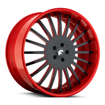 Forgiator Andata Wheels Red black colored