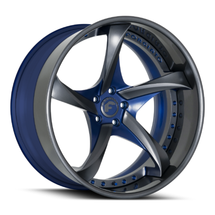 Forgiator Appuntito-ECL Wheels black blue design