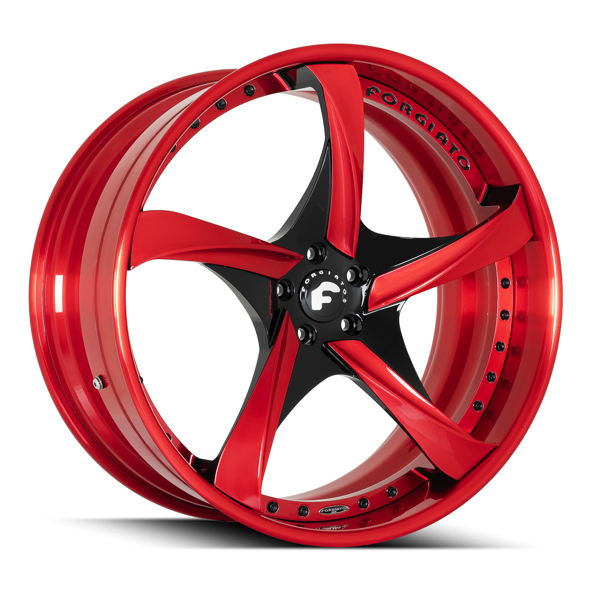 Forgiator Appuntito-ECL Wheels red black design