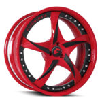 Forgiator Appuntito Wheels Red black design