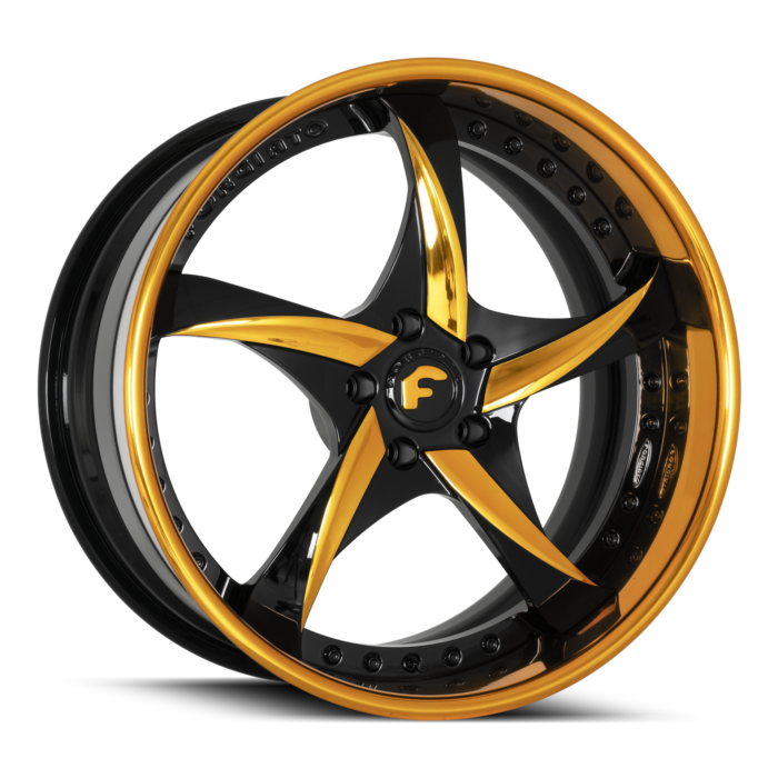 Forgiator Appuntito Wheels black gold design