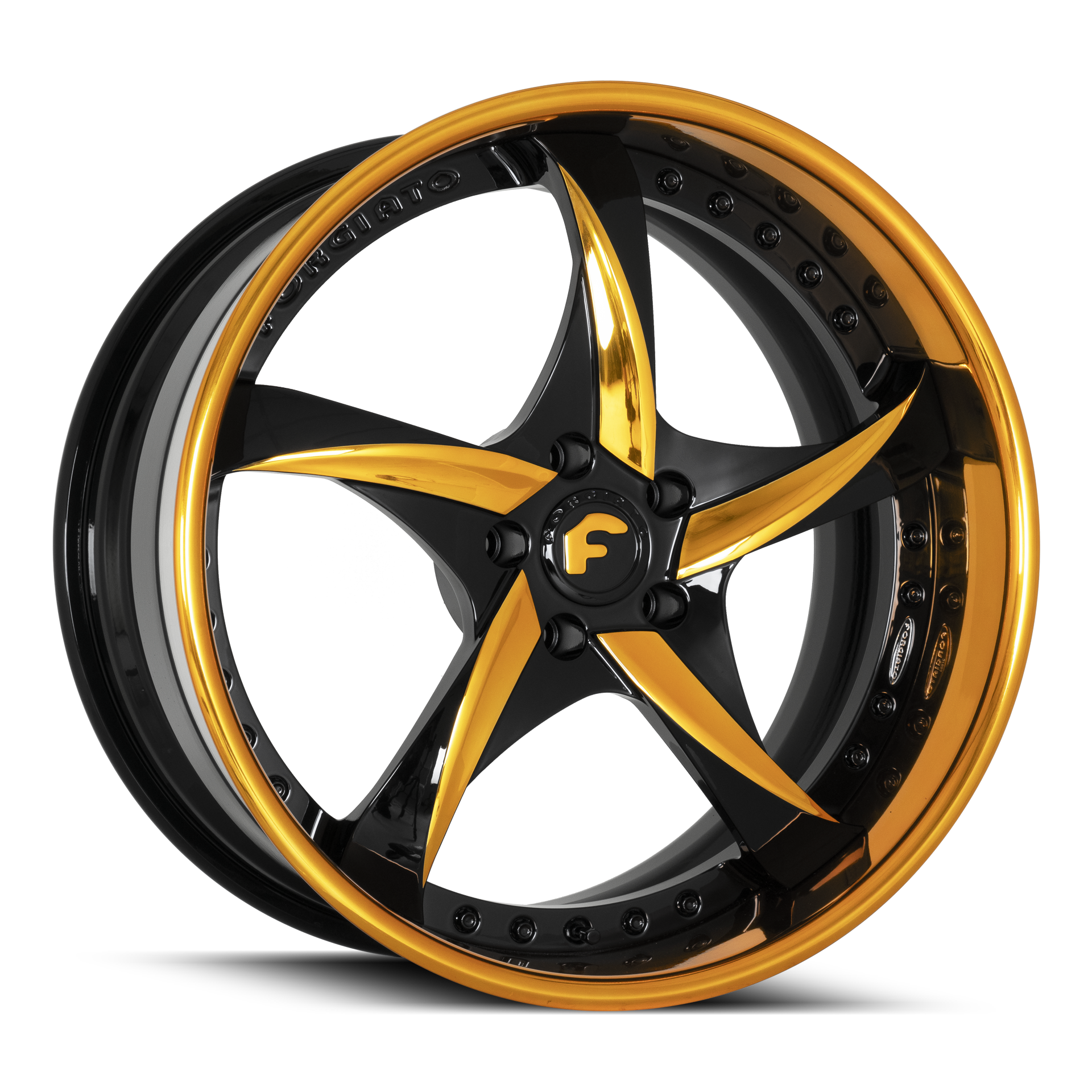 Forgiator Appuntito Wheels black gold design