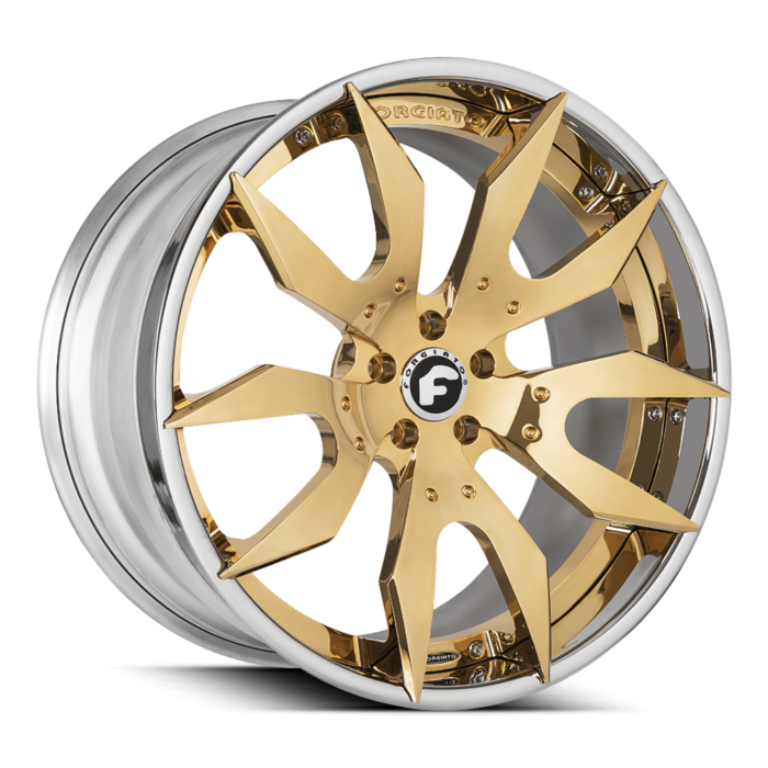 Forgiator Artigli-ECL Wheels silver gold design