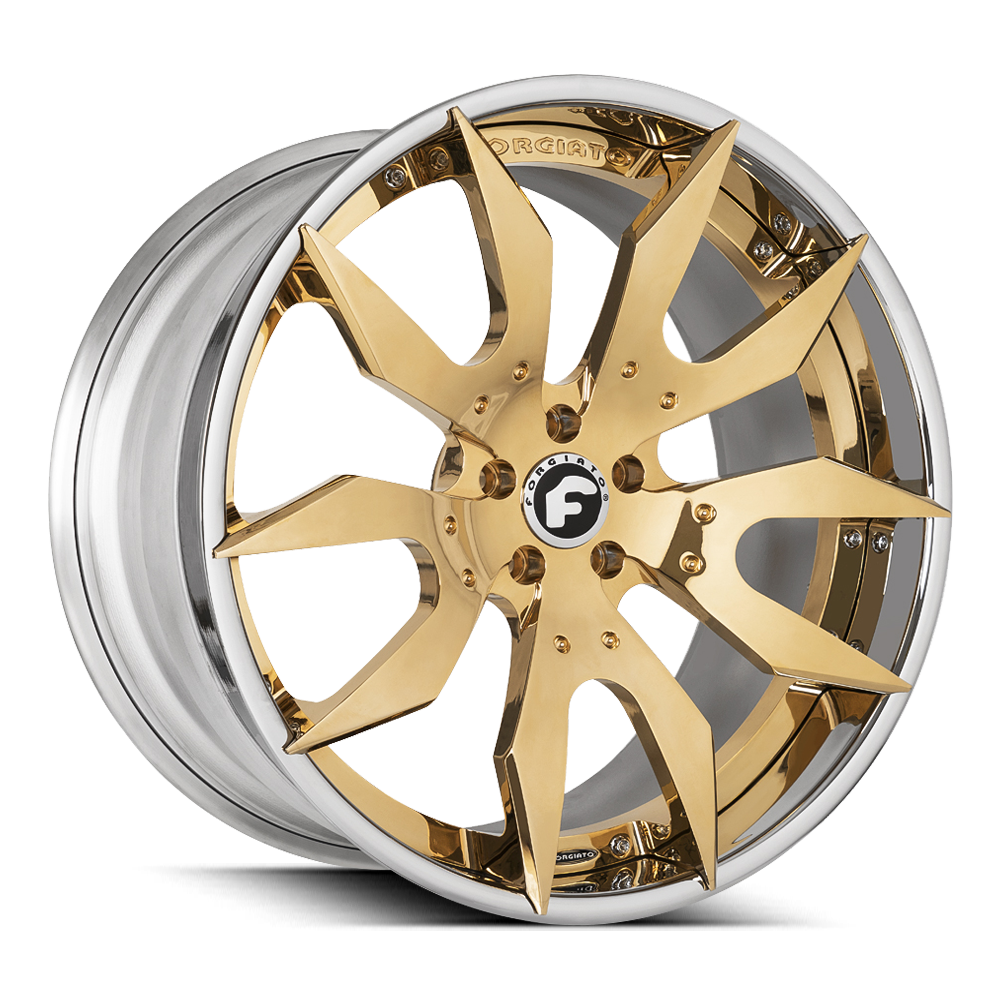 Forgiator Artigli-ECL Wheels silver gold design