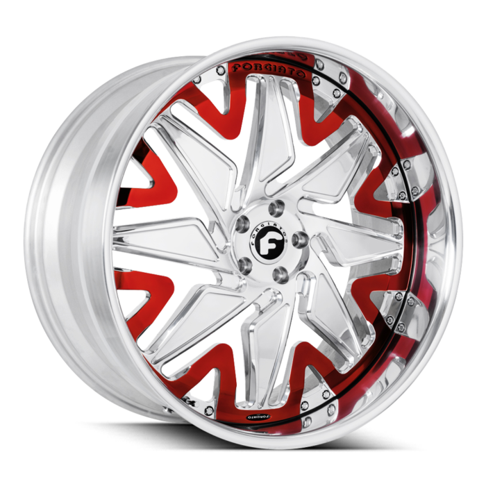 Forgiator Attivo-L Wheels Silver Red