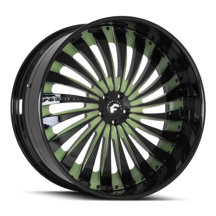 Forgiator Autonomo-L Wheels black green design