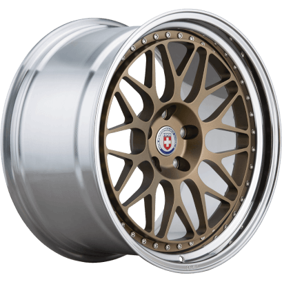 HRE 300M Wheels silver gold polished