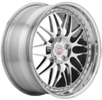 HRE C100 wheels silver