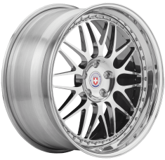 HRE C100 wheels silver