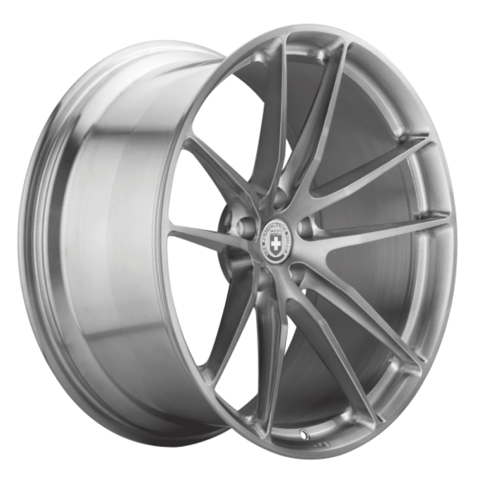 HRE P104 wheels silver