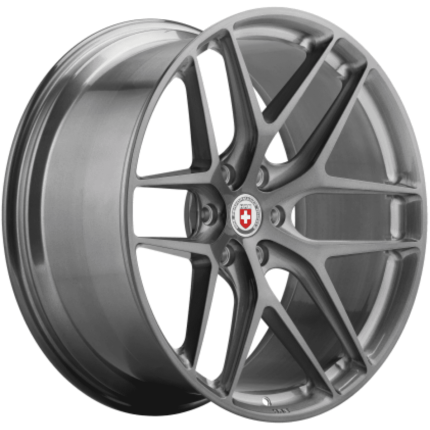 HRE P161 silver wheel