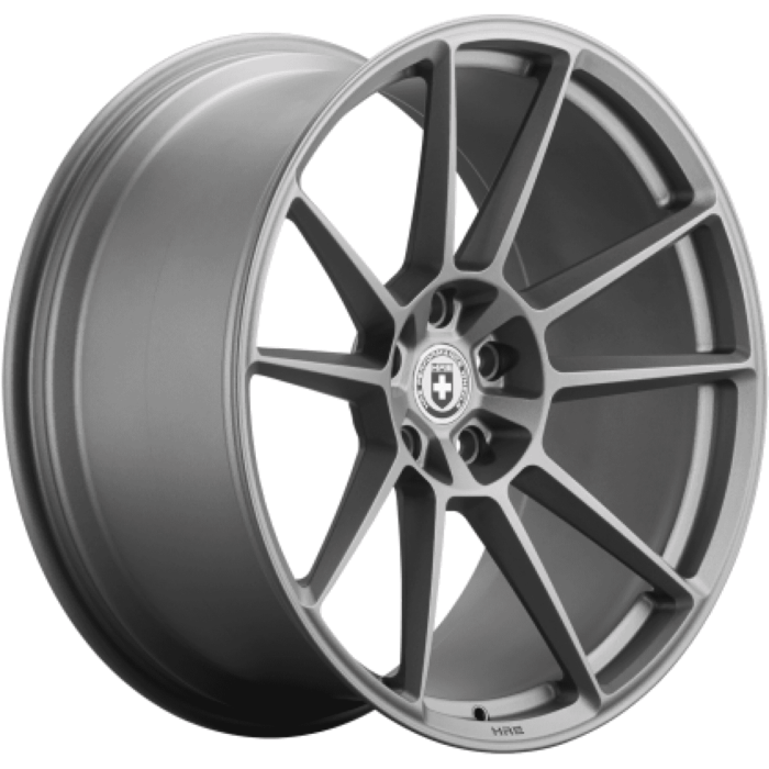 HRE RS204M silver wheel