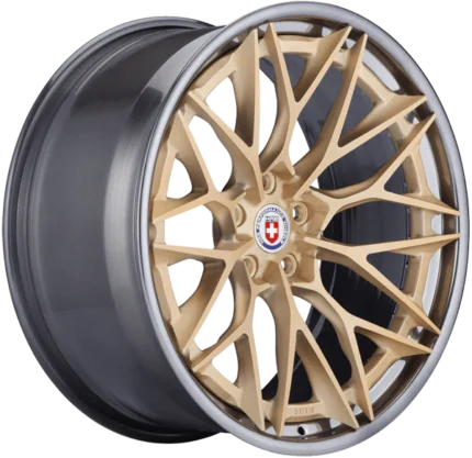 HRE S200 Silver bronze wheels