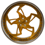 Rucci Forged Fire Wheels gold