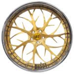 Rucci Forged Murda Wheels gold