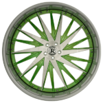 Rucci Forged Sizer Wheels silver green