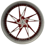 Rucci Forged South Carolina Wheels silver red