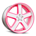 Forgiator Barra Wheels white purple design