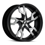 Forgiator Basamento Wheels black silver design