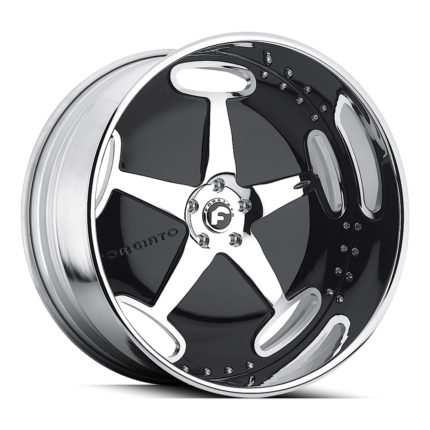 Forgiator Borsa-L Wheels silver black polished