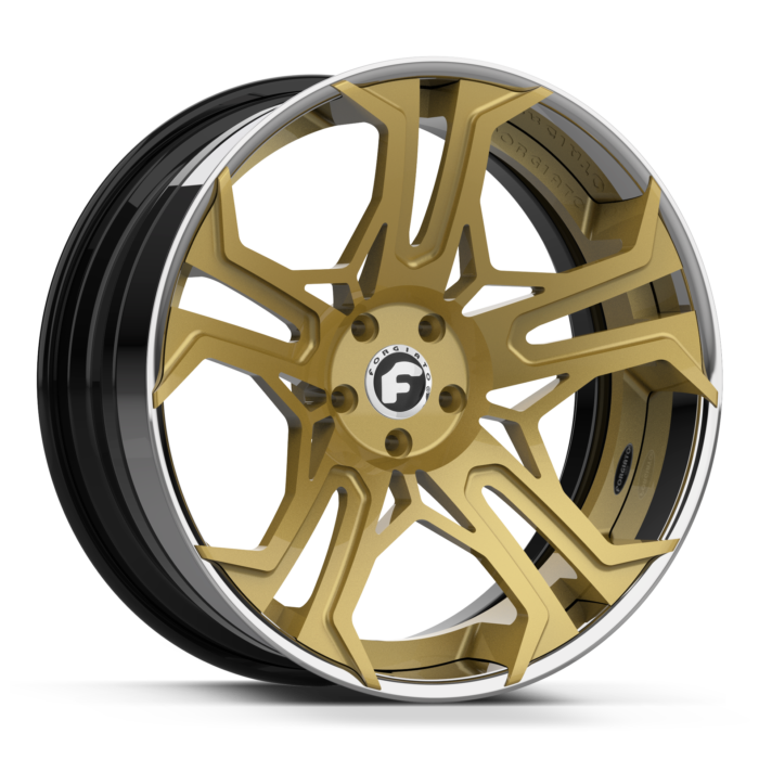 Forgiator C8-ECL Wheels Black Brown Polished