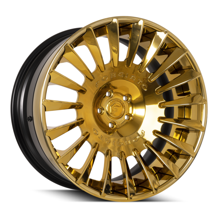 Forgiator Calibro-ECL Wheels Black Gold Polished