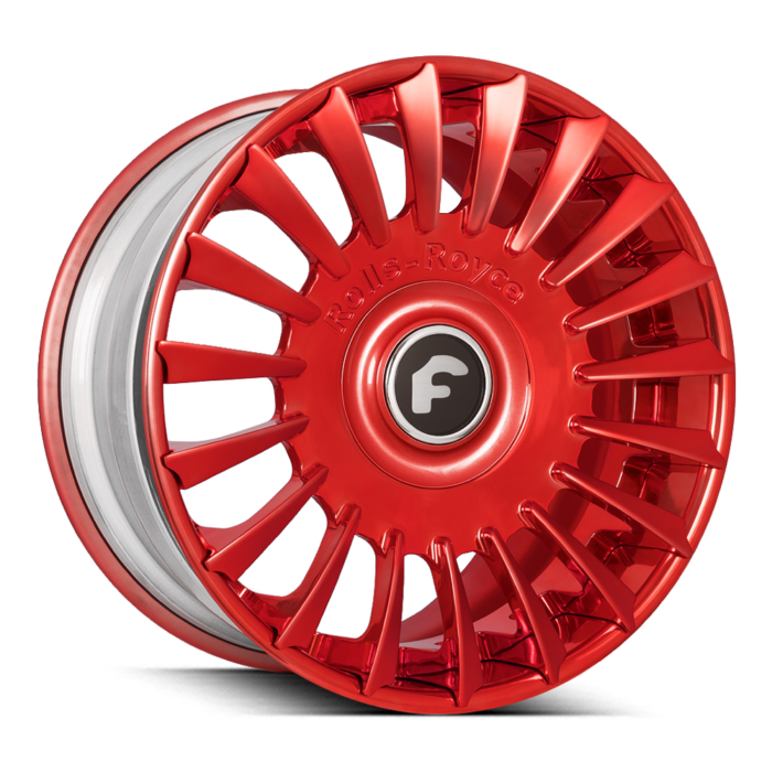 Forgiator Calibro-ECL Wheels Silver Red Polished